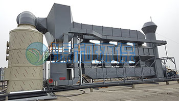 有機廢氣處理-噴漆廠廢氣處理工程 有機廢氣處理-噴漆廠廢氣處理工程